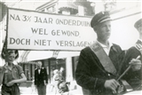 Optocht in Hoorn bij bevrijding