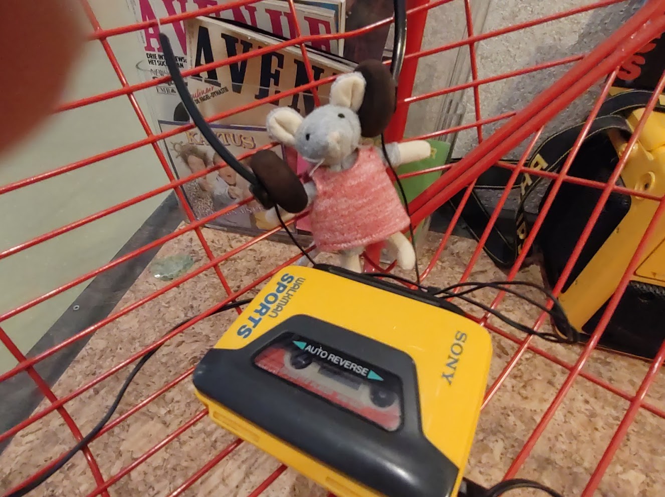 Muizenplaag in museum