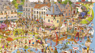 Unieke Hoorn puzzel te koop