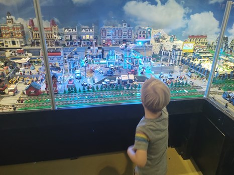 LEGO diorama in Museum 20e Eeuw 2023 i