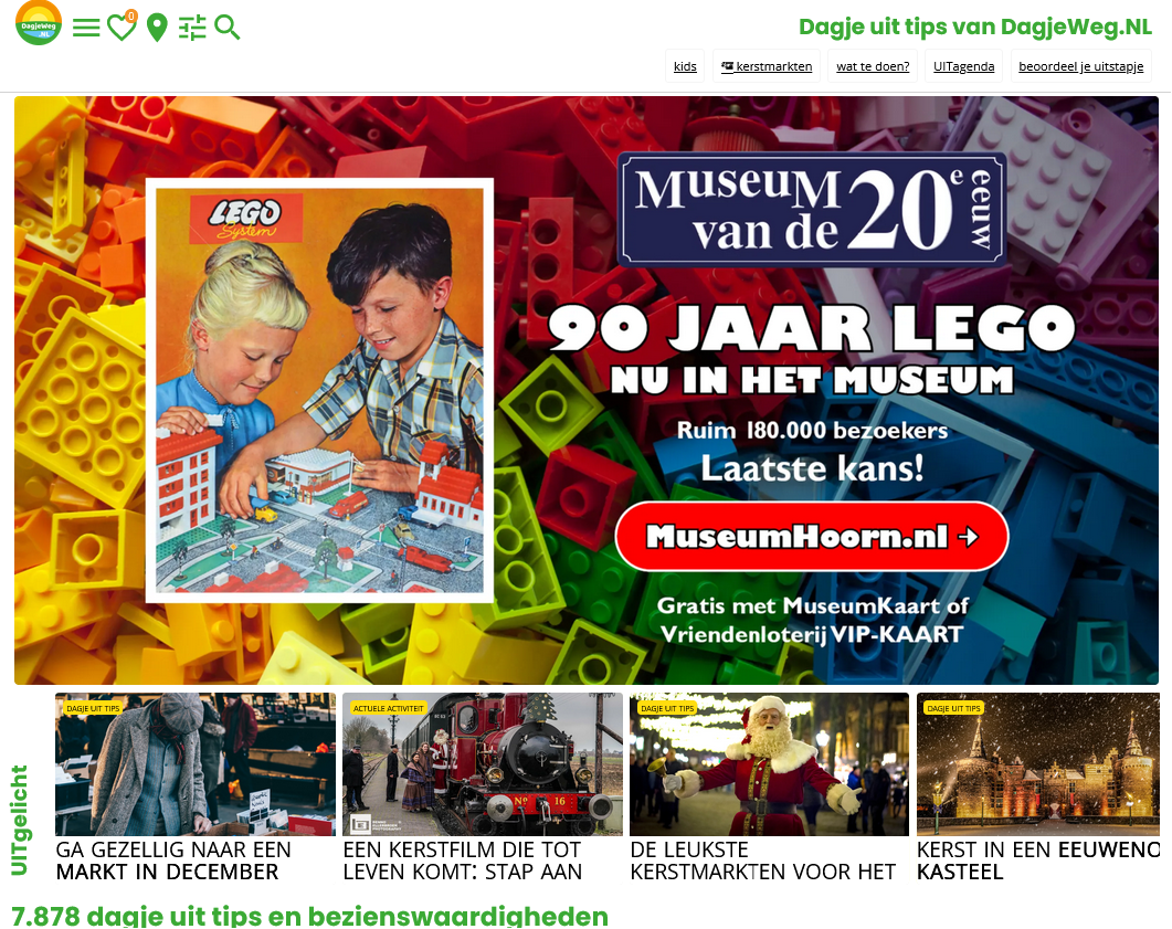 Ons museum in de media