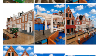 Nieuwe Hoornse gebouwen van LEGO