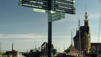 Nieuwe bewegwijzering in Hoorn