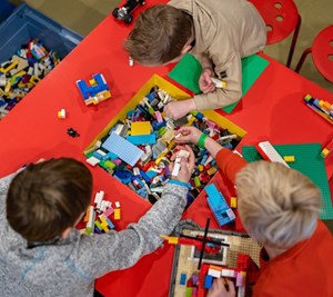 LEGO Kinderfeestje in museum